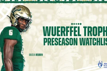 South Florida Football’s Reuben Named to Wuerffel Trophy Watch List